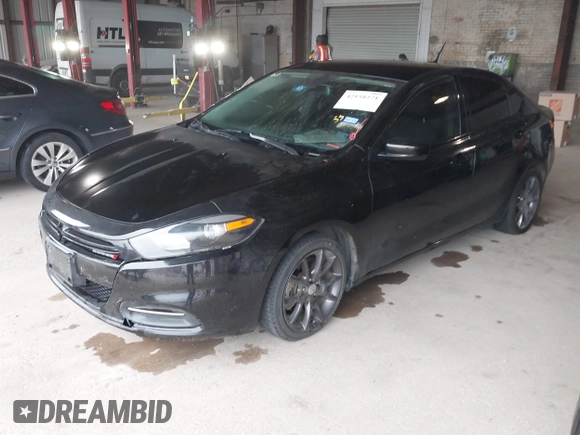 2016 Dodge Dart SE with VIN 1C3CDFAA7GD749932, listed as a IAAI auction lot 42158271 with 124,639 mi miles. Bid and sale history available at carsss.com. Image 2.
