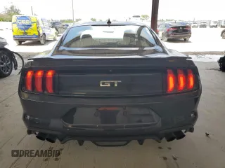 2022 Ford Mustang GT with VIN 1FA6P8CF9N5133831, listed as a Copart auction lot 61574865 with 18,621 mi miles and Salvage title. Bid and sale history available at DreamBid. Image 6.