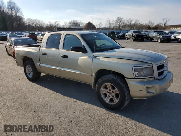 2011 Ram Dakota Bighorn/Lonestar with VIN 1D7RW3GK4BS534193, listed as a Copart auction lot 44601545 with 195,825 mi miles and Salvage Title. Bid and sale history available at carsss.com. Image 4.