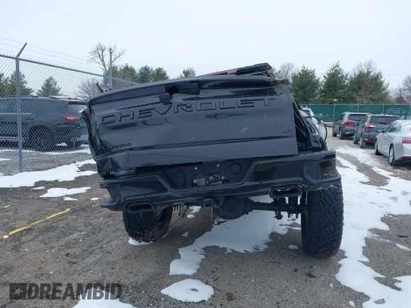 2022 Chevrolet Silverado 1500 LT Trail Boss with VIN 1GCPYFEDXNZ233067, listed as a IAAI auction lot 41618201 with 75,673 mi miles and . Bid and sale history available at DreamBid. Image 16.