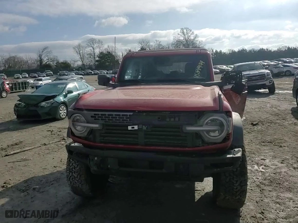 2023 Ford Bronco with VIN 1FMEE5DP3PLA90535, listed as a Copart auction lot 85558444 with 14,092 mi miles and Salvage Title. Bid and sale history available at carsss.com. Image 11.