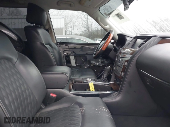 2018 Infiniti QX80 with VIN JN8AZ2NE7J9195445, listed as a IAAI auction lot 41409349 with 133,241 mi miles and . Bid and sale history available at DreamBid. Image 5.