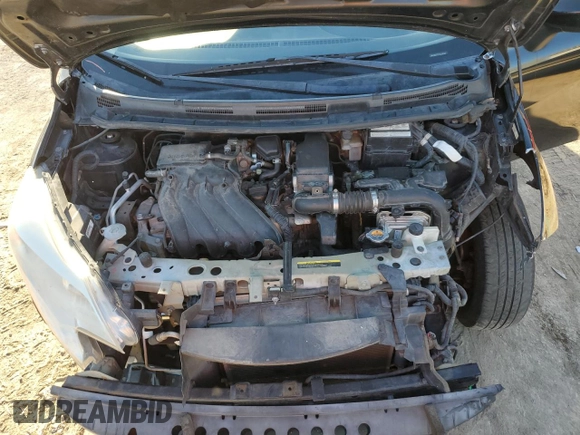 2016 Nissan Note S with VIN 3N1CE2CP1GL375124, listed as a Copart auction lot 47075765 with 103,724 mi miles and Salvage Title. Bid and sale history available at DreamBid. Image 11.