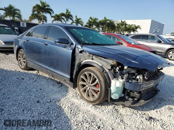 2018 Lincoln MKZ Select z VIN 3LN6L5C91JR622712, wystawiony jako Copart lot #48201995 z przebiegiem 51 178 mil mil oraz Szkoda całkowita • Salvage title. Historia ofert i sprzedaży dostępna na DreamBid. Obrazek 4.