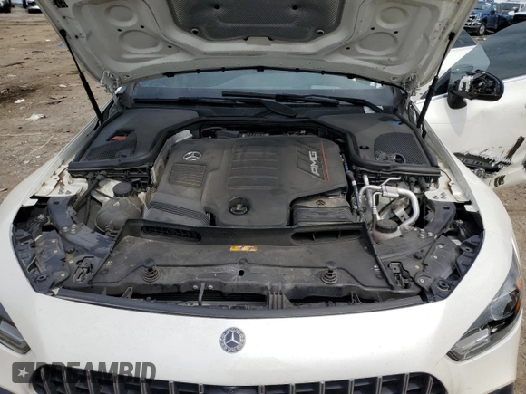2019 Mercedes-Benz AMG GT 53 with VIN WDD7X6BB0KA007660, listed as a Copart auction lot 52593275 with 64,296 mi miles and Salvage title. Bid and sale history available at DreamBid. Image 11.