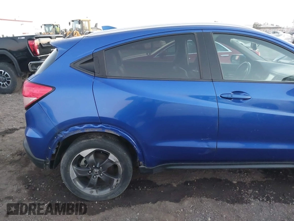 2018 Honda HR-V EX-L Navi with VIN 3CZRU5H75JM702110, listed as a IAAI auction lot 41005796 with 97,103 mi miles. Bid and sale history available at carsss.com. Image 6.