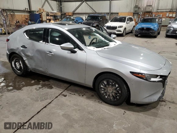 2020 Mazda 3 Preferred with VIN JM1BPBMM0L1149357, listed as a Copart auction lot 45703245 with 54,814 mi miles and Salvage title. Bid and sale history available at DreamBid. Image 4.