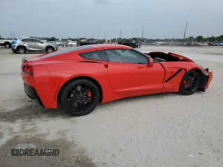2019 Chevrolet Corvette 1LT with VIN 1G1YB2D76K5112381, listed as a Copart auction lot 59689395 with 19,905 mi miles and Non repairable. Bid and sale history available at DreamBid. Image 3.