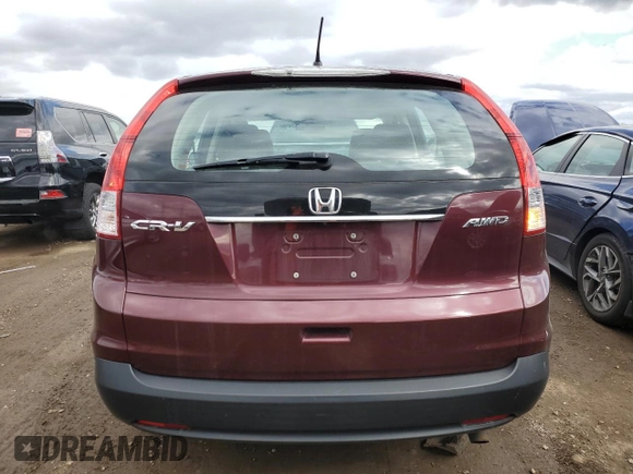 2013 Honda CR-V LX with VIN 5J6RM4H38DL029150, listed as a Copart auction lot 51941335 with 149,775 mi miles and Salvage Title. Bid and sale history available at DreamBid. Image 6.