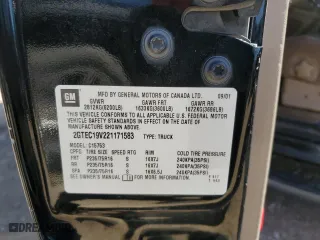 2002 GMC Sierra 1500 SLE with VIN 2GTEC19V221171583, listed as a Copart auction lot 46748355 with 197,932 mi miles and Salvage Title. Bid and sale history available at carsss.com. Image 13.