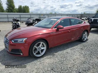 2018 Audi A5 Sportback Premium Plus с VIN WAUENCF55JA009314, выставлен на аукционе Copart как лот 61570255 с пробегом 48 218 миль миль и Списание • Salvage title. История ставок и продаж доступна на DreamBid. Изображение 1.