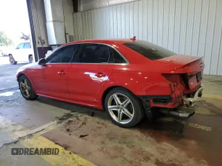 2018 Audi S4 Premium Plus with VIN WAUB4AF48JA002598, listed as a Copart auction lot 69977864 with 127,486 mi miles and Salvage Title. Bid and sale history available at carsss.com. Image 2.