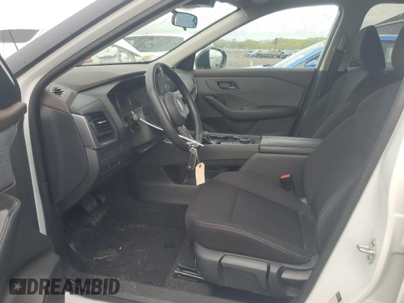 2023 Nissan Rogue S with VIN 5N1BT3AB5PC928327, listed as a Copart auction lot 55635015 with 15,159 mi miles and Salvage title. Bid and sale history available at DreamBid. Image 7.