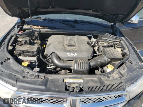 2012 Dodge Durango Citadel with VIN 1C4RDJEG3CC301467, listed as a Copart auction lot 52531575 with 270,719 mi miles and Salvage title. Bid and sale history available at DreamBid. Image 12.