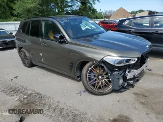 2020 BMW X5 M Competition with VIN 5YMJU0C02L9D70901, listed as a Copart auction lot 63603183 with 33,409 mi miles. Bid and sale history available at carsss.com. Image 4.
