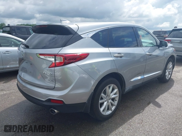 2020 Acura RDX with VIN 5J8TC2H39LL000761, listed as a IAAI auction lot 42221468 with 11,262 mi miles and . Bid and sale history available at DreamBid. Image 4.