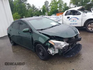 2015 Toyota Corolla L z VIN 2T1BURHE4FC442862, wystawiony jako IAAI lot #42292803 z przebiegiem 125 346 mil mil oraz . Historia ofert i sprzedaży dostępna na DreamBid. Obrazek 1.