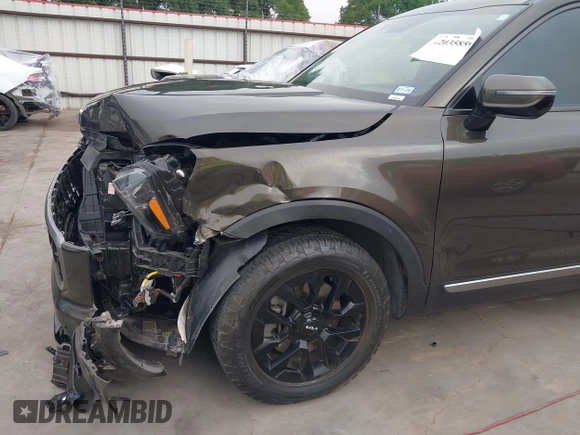 2023 Kia Telluride SX Prestige X-Pro с VIN 5XYP5DGC8PG357339, выставлен на аукционе IAAI как лот 42035859 с пробегом 26 835 миль миль и . История ставок и продаж доступна на DreamBid. Изображение 16.