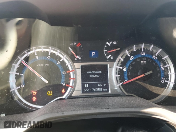 2014 Toyota 4Runner Limited with VIN JTEBU5JR4E5196165, listed as a Copart auction lot 48115125 with 176,358 mi miles and Clean Title. Bid and sale history available at carsss.com. Image 9.
