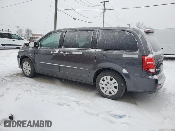 2017 Dodge Grand Caravan SE z VIN 2C4RDGBG8HR780586, wystawiony jako Copart lot #77265624 z przebiegiem 108 775 mil mil oraz Czysty tytuł • Clean title. Historia ofert i sprzedaży dostępna na DreamBid. Obrazek 2.