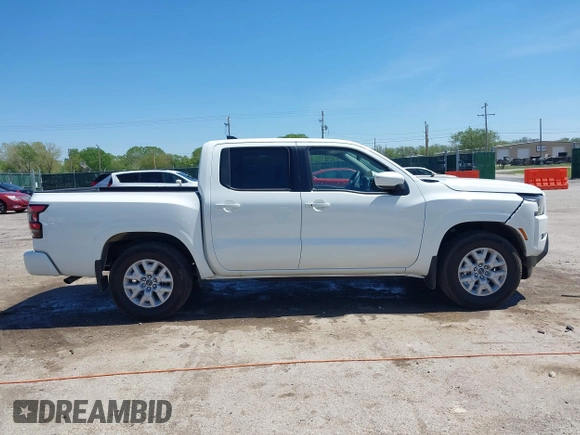 2024 Nissan Frontier SV with VIN 1N6ED1EJ0RN634679, listed as a IAAI auction lot 42075250 with 2,296 mi miles and . Bid and sale history available at DreamBid. Image 14.