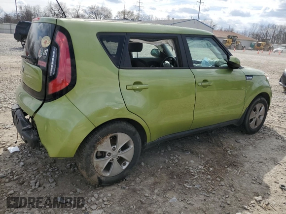 2016 Kia Soul with VIN KNDJN2A26G7848855, listed as a Copart auction lot 49990635 with 68,730 mi miles and Salvage Title. Bid and sale history available at carsss.com. Image 3.