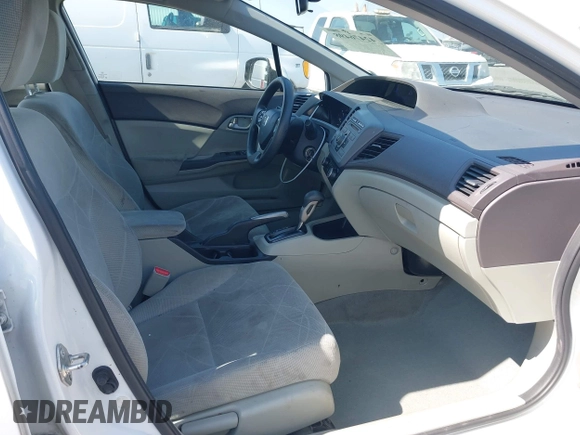 2012 Honda Civic LX с VIN 19XFB2F5XCE306217, выставлен на аукционе IAAI как лот 42476498 с пробегом 160 932 миль миль и . История ставок и продаж доступна на DreamBid. Изображение 5.