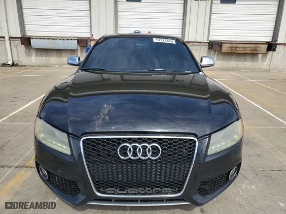 2012 Audi S5 Prestige with VIN WAUVVAFR6CA001779, listed as a Copart auction lot 52224815 with 153,330 mi miles and Clean Title. Bid and sale history available at carsss.com. Image 5.