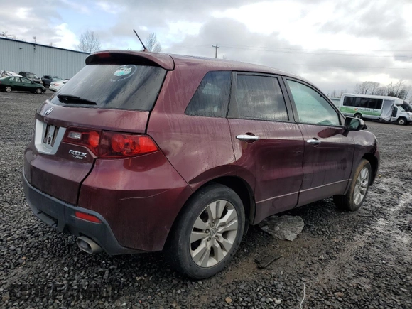 2011 Acura RDX with VIN 5J8TB2H20BA006940, listed as a Copart auction lot 49087655 with 0 mi miles and Salvage Title. Bid and sale history available at carsss.com. Image 3.