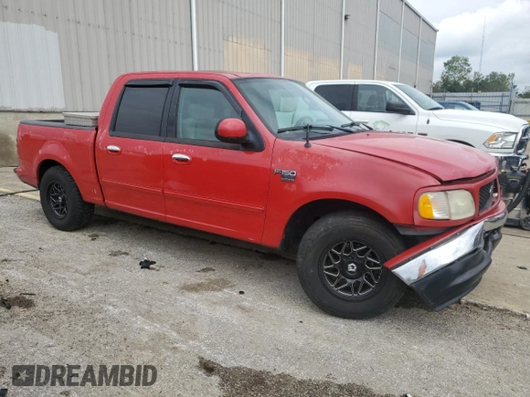 2003 Ford F-150 XLT with VIN 1FTRW07663KA45405, listed as a Copart auction lot 73388854 with 282,406 mi miles and Salvage Title. Bid and sale history available at carsss.com. Image 4.