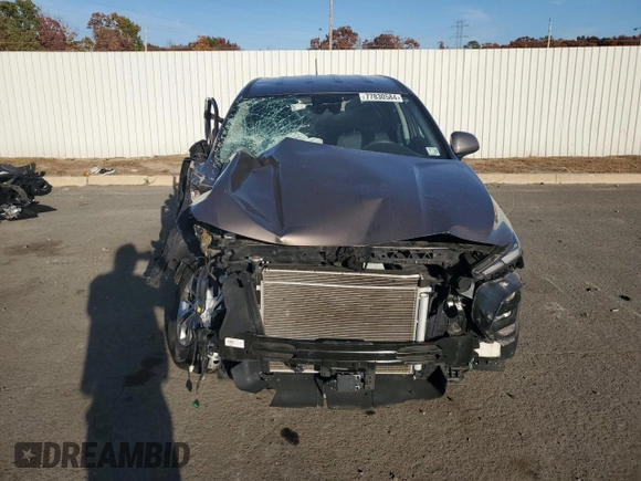 2020 Hyundai Santa Fe SE with VIN 5NMS23AD4LH180853, listed as a Copart auction lot 77830584 with 0 mi miles and Salvage Title. Bid and sale history available at carsss.com. Image 5.