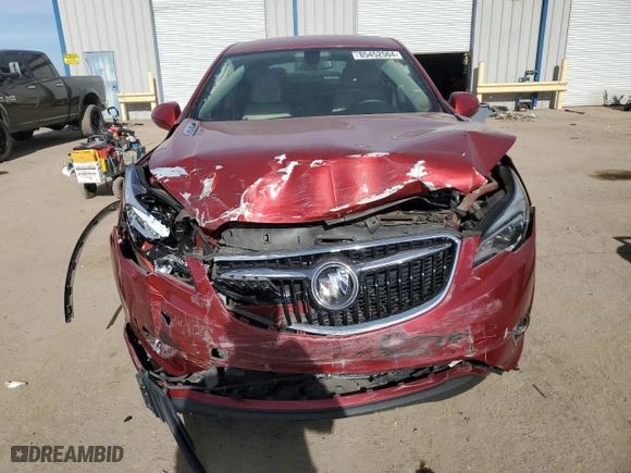 2020 Buick Envision Preferred with VIN LRBFXBSAXLD085156, listed as a Copart auction lot 85452504 with 54,613 mi miles and Salvage Title. Bid and sale history available at carsss.com. Image 5.