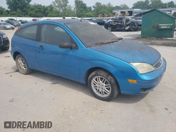 2007 Ford Focus S z VIN 1FAFP31N77W138844, wystawiony jako Copart lot #60702195 z przebiegiem Nie podano mil oraz Czysty tytuł • Clean title. Historia ofert i sprzedaży dostępna na DreamBid. Obrazek 4.
