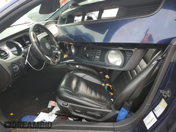 2010 Ford Mustang GT with VIN 1ZVBP8FH7A5119858, listed as a Copart auction lot 60839275 with 118,520 mi miles and Salvage title. Bid and sale history available at DreamBid. Image 7.