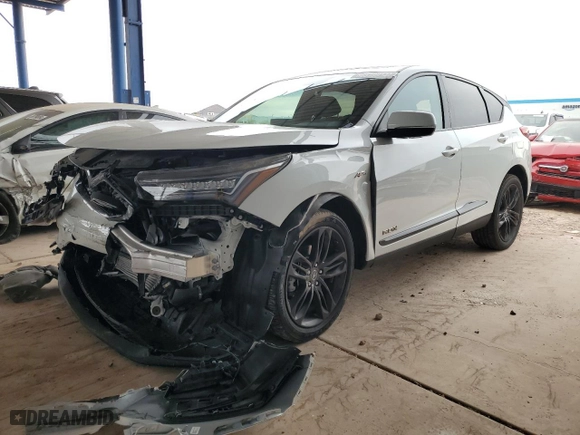 2021 Acura RDX w/A-Spec Package with VIN 5J8TC1H64ML019319, listed as a Copart auction lot 86519914 with 43,545 mi miles and Salvage Title. Bid and sale history available at carsss.com. Image 1.