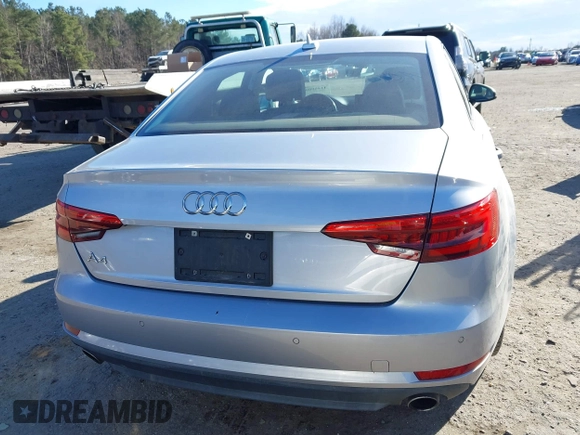 2017 Audi A4 Premium with VIN WAUGNAF49HN005757, listed as a IAAI auction lot 41460060 with 94,522 mi miles. Bid and sale history available at carsss.com. Image 17.