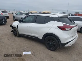 2023 Nissan Kicks SR with VIN 3N1CP5DV5PL477504, listed as a IAAI auction lot 41264248 with 35,522 mi miles and . Bid and sale history available at carsss.com. Image 3.