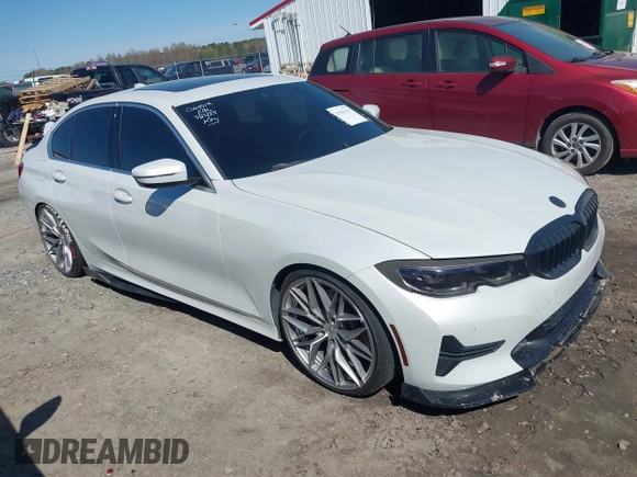 2019 BMW 3 Series 330i with VIN WBA5R1C5XKAJ99366, listed as a IAAI auction lot 41880445 with 48,052 mi miles and . Bid and sale history available at DreamBid. Image 1.