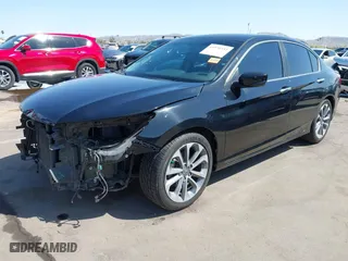 2015 Honda Accord Sedan Sport with VIN 1HGCR2F5XFA257947, listed as a IAAI auction lot 41970333 with 130,776 mi miles. Bid and sale history available at carsss.com. Image 18.