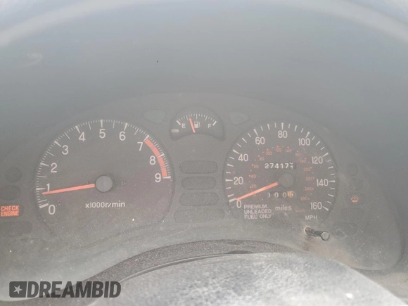 1998 Mitsubishi 3000GT GT z VIN JA3AM84J7WY003884, wystawiony jako Copart lot #59136565 z przebiegiem 274 171 mil mil oraz Tytuł czysty. Historia ofert i sprzedaży dostępna na DreamBid. Obrazek 9.