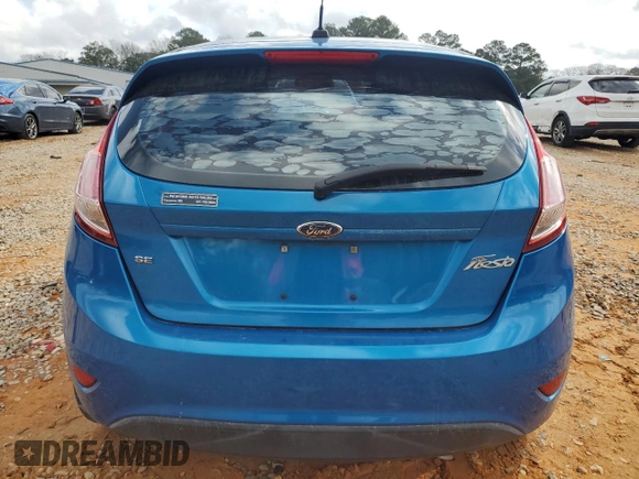 2017 Ford Fiesta SE with VIN 3FADP4EJ5HM144342, listed as a Copart auction lot 44688225 with 106,221 mi miles and Salvage Title. Bid and sale history available at carsss.com. Image 6.