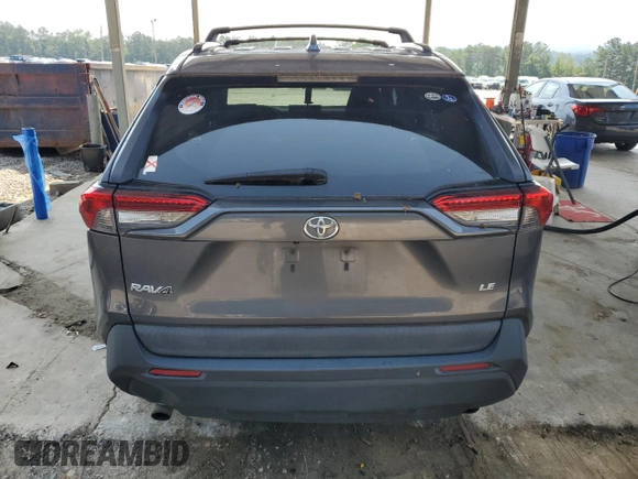 2019 Toyota RAV4 LE with VIN 2T3H1RFV7KW039271, listed as a Copart auction lot 59310205 with 132,865 mi miles and Salvage title. Bid and sale history available at DreamBid. Image 6.