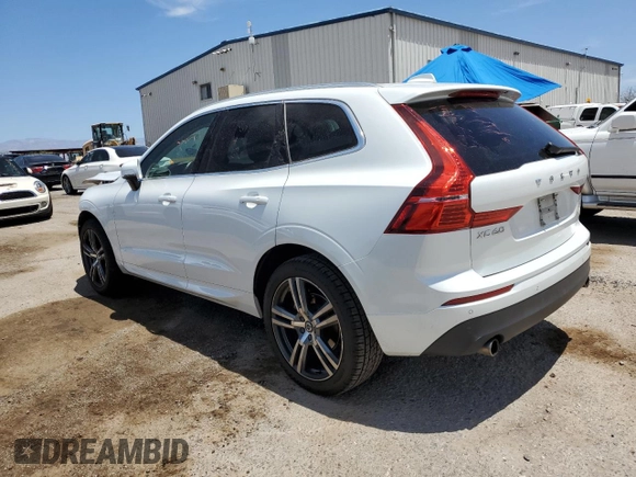 2021 Volvo XC60 Momentum with VIN YV4102DK5M1753385, listed as a Copart auction lot 57084315 with 55,462 mi miles and Salvage title. Bid and sale history available at DreamBid. Image 2.