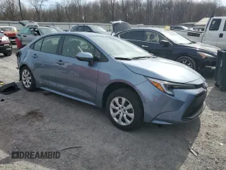 2023 Toyota Corolla Hybrid LE with VIN JTDBDMHE6PJ002943, listed as a Copart auction lot 49856805 with 20,700 mi miles and Salvage Title. Bid and sale history available at carsss.com. Image 4.