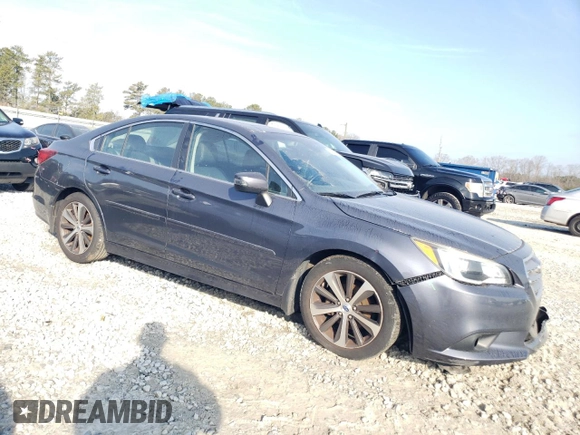 2017 Subaru Legacy Limited with VIN 4S3BNAN6XH3005908, listed as a Copart auction lot 43828425 with 67,570 mi miles and Salvage Title. Bid and sale history available at carsss.com. Image 4.