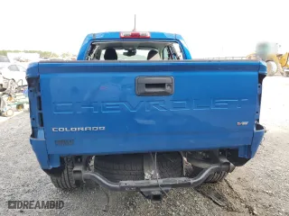 2021 Chevrolet Colorado 2WD Z71 with VIN 1GCGSDEN8M1125476, listed as a Copart auction lot 44070775 with 41,424 mi miles and Non Repairable. Bid and sale history available at carsss.com. Image 6.