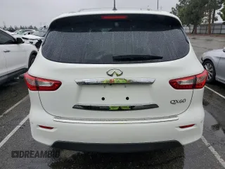 2015 Infiniti QX60 with VIN 5N1AL0MN9FC540029, listed as a Copart auction lot 48915995 with 69,487 mi miles and Salvage Title. Bid and sale history available at carsss.com. Image 6.