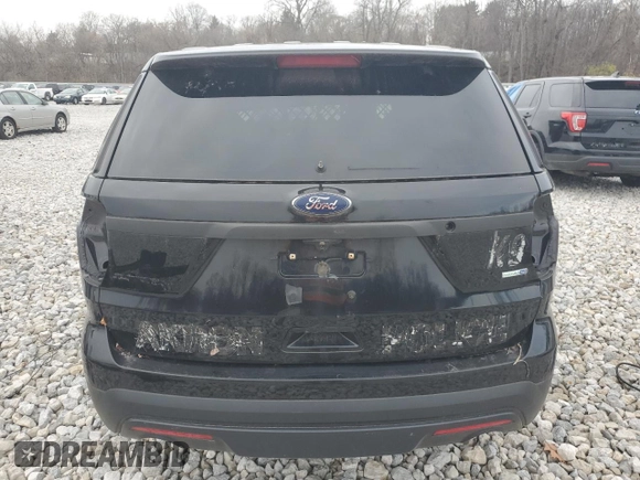 2017 Ford Police Interceptor Utility z VIN 1FM5K8AR6HGE01207, wystawiony jako Copart lot #84407984 z przebiegiem Nie podano mil oraz Czysty tytuł • Clean title. Historia ofert i sprzedaży dostępna na DreamBid. Obrazek 6.