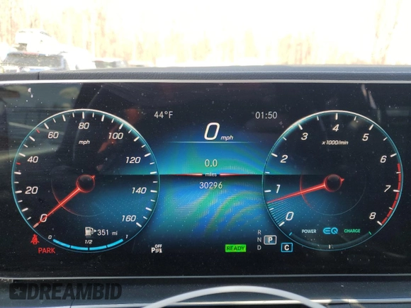 2021 Mercedes-Benz GLS 450 with VIN 4JGFF5KE1MA433451, listed as a Copart auction lot 47578184 with 30,296 mi miles and Salvage Title. Bid and sale history available at DreamBid. Image 9.