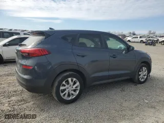 2019 Hyundai Tucson SE with VIN KM8J2CA44KU881407, listed as a Copart auction lot 47312045 with 156,431 mi miles and Salvage Title. Bid and sale history available at carsss.com. Image 3.